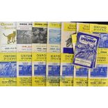 Collection of Oxford Speedway Programmes from 1962 to 1977 (41) – 2x 1962 both Championship of The