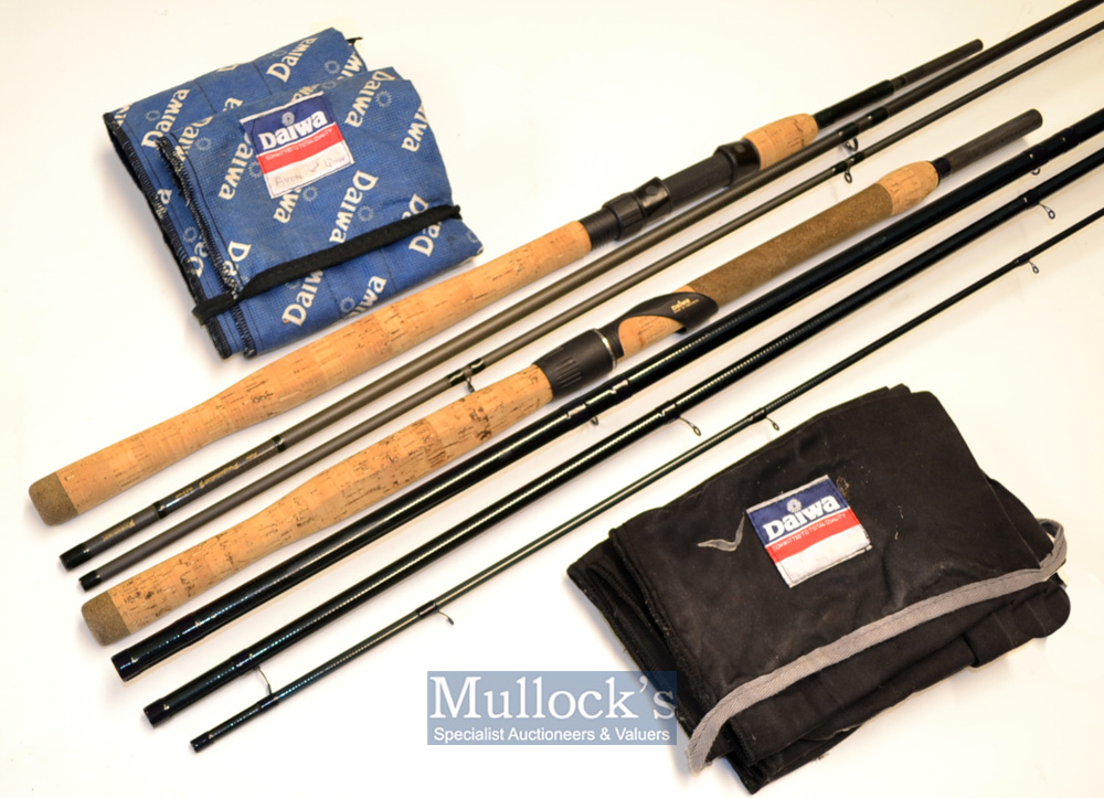 2x good Diawa Carbon Avon/Match rods – Prospecialist 3 Avon 12ft 3pc with detachable butt - 1.25lb