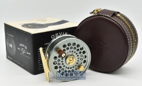 Orvis CFO III Disc 150th Anniversary Limited Edition fly reel 1856-2006 in anodized gun metal