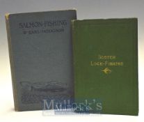 Black-Palmer (J M Steer) ‘Scotch Loch-Fishing’ 1882 1st ed original green cloth binding together