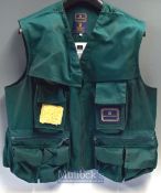 House of Hardy Fisherman Inflatable Life Jacket / Waistcoat size XL^ with inflate charge^ whistle^