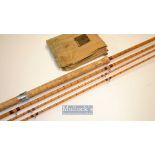 Fine Hardy Bros “The Wye” Palakona Salmon fly Rod ser. no.H32523 - 12’6” three-piece with spare