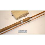 Good Modern Arm Company “Standard Carp” Elasticane rod – 10ft 2pc with amber Agate lined butt and