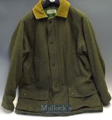Roxton Sporting Ltd - Tyroler Loden Coat size large^ fleeced outers^ 2x external button pockets^