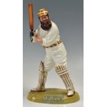 W.G Grace Royal Doulton Cricket Batting Figure c1995– fine ceramic figure by Royal Doulton from