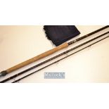 Fine Temples^ Whitley Bay Carbon Salmon Fly Rod: 15ft 3pc line 10-12# - with fuji style lined butt