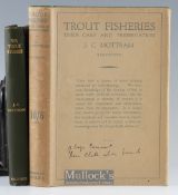 Mottram^ J C ‘Sea Trout and other Fishing Studies’ 1920 1st edtogether with Trout Fisheries their