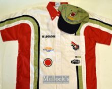 1999 British American Racing (BAR) Formula One Shirt and 2000 BAR Honda Cap signed by 4x drivers -