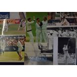 Collection of Lancashire/England Cricket Players Action Press Photographs from the late 1980s/