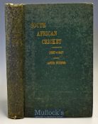 Scarce South Africa Cricket History Book Vol III by Louis Duffus -“South African Cricket 1927-