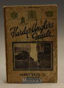 Hardy’s Angler's Guide 1931 53rd Ed in fair condition internally clean with stained and ripped photo