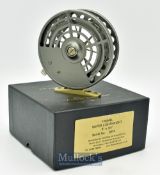 J.W. Young & Sons Super Lightweight Y2084SL centrepin reel 4” x ¾” with side on/off check^ smooth