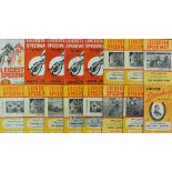 Collection of Leicester Speedway programmes from 1961-1976 (30) – 1x 1963 World Speedway