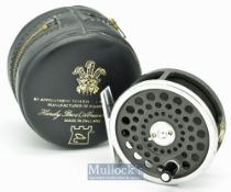 Fine and scarce Hardy Bros England “The Marquis Silent Check” 6# alloy trout fly reel -3” dia ^