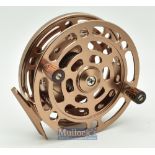 Stillwater Propin centrepin 4 ¼” reel wooden^ twin handled^ runs smooth in as new condition^ with