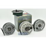 Fine Selection of J.W Young & Sons Redditch ‘The Worcestershire Fly’ model geared fly reels 2626^