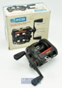 Fine Ryobi The One T2 multiplier baitcasting reel with right/left hand conversion^ in black^ runs