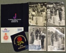 Collection of Commonwealth Games signed photographs and related items from 1958 and 1978 (7) –