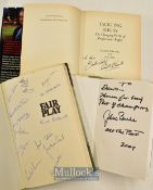 Collection of various Sports Autographed Books (4) – To incl Golf - “It’s Only a Game” by Jackie