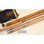 Fine Hardy Bros Alnwick The Houghton palakona fly rod fully refurbished by Hardy’s for the present