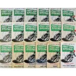 1967 Cradley Heath Speedway Programmes (34) –26/30 near complete run of home programmes missing 2^