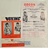 1978 Muhammad Ali (Challenger) v Leon Spinks (World Heavyweight Champion) boxing programme - for the