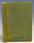 Scarce South Africa Cricket History Book Vol. II by M W Luckin - “South African Cricket 1919-1927”
