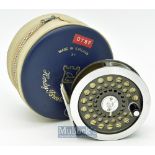 Hardy Bros England The Sunbeam 5/6 alloy fly reel with agate line guide^ smooth foot^ LH or RH wind^