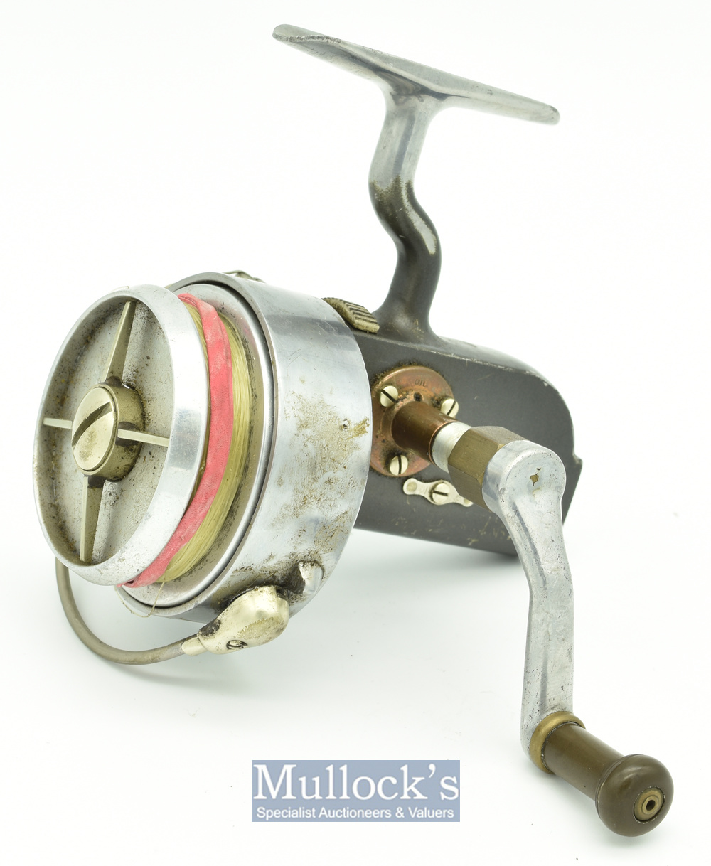 Hardy Bros Alnwick The Altex No.2 Mk. V spinning reel LHW^ full bail^ runs smooth^ retains most - Image 2 of 2