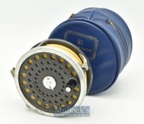 Hardy Bros England Marquis Salmon No1 fly reel and spare spools - 3 7/8” dia with “U” shaped line