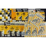 Collection of Newport “Wasps” Speedway Programmes from 1964 to 1974 (50) – 6x 1964 to incl