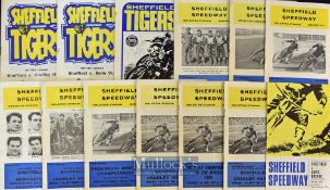 Collection of Sheffield Speedway Programmes 1962 to 1976 (19) – 2x ’62 incl World Championship Rnd