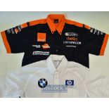2x Formula One Official Merchandise Shirts – BMW Williams F1 Team / HP Invent white shirt size M and