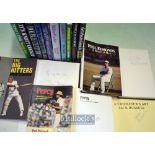 14 x signed cricket books from the 1980s – a good cross section incl Autobiographies’ etce to