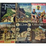 8x early post war Miroir Sprint “Le Tour De France” Cycling French Magazines from 1947-1954 – a near