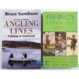 Sandison^ Bruce signed – The Press and Journal Angling Lines Fishing in Scotland 2009 signed by