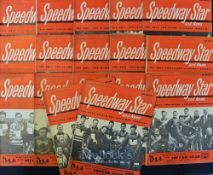 Collection of 1962 Speedway Star & News weekly magazines (31) – a near complete run commencing March