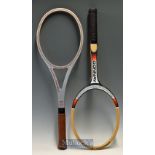 2x Good Endorsed Modern Tennis Rackets – Head “Arthur Ashe Competition 2” Boron Flex slight wear