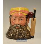 W.G. Grace Royal Doulton Cricket Character/Toby Jug c1989– titled The Champion W.G Grace (1848-1915)