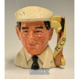 Harold “Dickie” Bird M.B.E Royal Doulton Cricket Character/Toby Jug c1996 - ser. no D7068 ltd ed