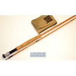 Good Hardy Bros England “The Perfection” Palakona trout fly rod ser. no H21519 - 9ft 6in 2pc with