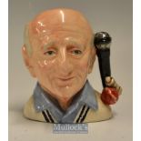 Brian Johnston Royal Doulton Cricket Character/Toby Jug c1996 – titled “Johnners 1912-1994) ser.