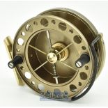 J.W. Young & Sons The Purist II 2031 centrepin reel 4” with on/off check to back plate^ S/R 0603^