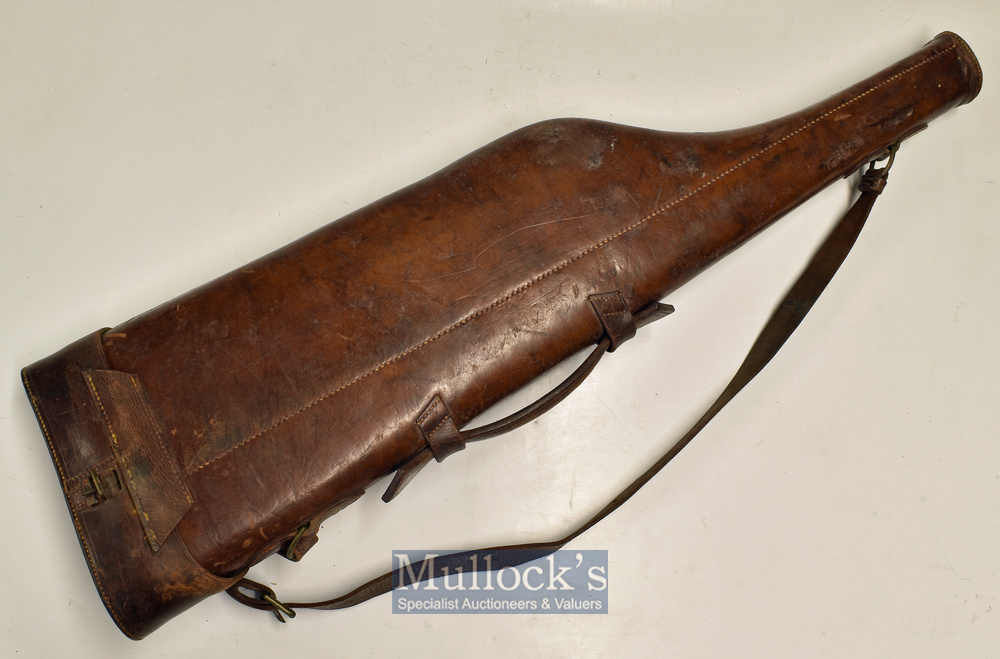 Gun Case – Quality Army and Navy CSL London 12g leather leg-o-mutton gun case – for 31/32” barrels - Image 3 of 3