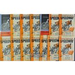 1969 Wolverhampton Speedway Programmes (43) to include 26/32 a near complete run – missing only 6^