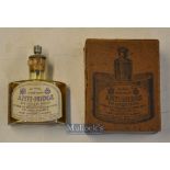 Fine and Very Rare Hardy Bros Alnwick “Anti-Midge Lotion” bottle in makers original box – titled “