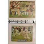 Worcestershire County Cricket Club Players Signed ephemera 0s9909’s mostly newspaper^ magazine