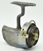 Scarce and early Hardy Bros duck’s tail Altex Mk. I spinning reel - LHW^ with ducks tail gear