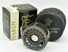 Fine Hardy Bros England The Prince 5/6 alloy fly reel - 3” dia with U line guide^ wide drum^