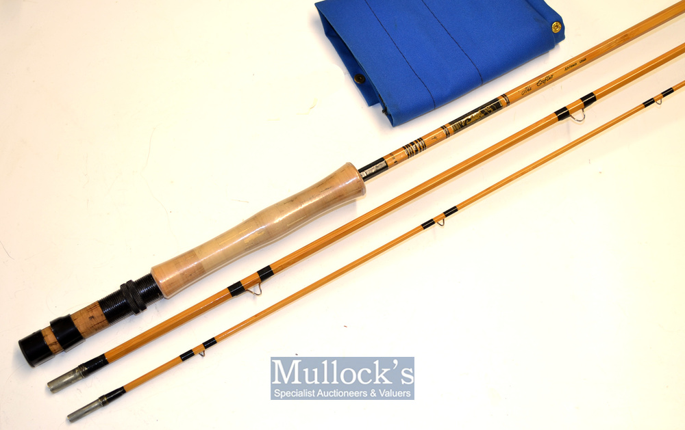 Fine Norco Fishing Tackle Fordingbridge “The Crofter” split cane fly rod - 9ft 3pc Raphona Cane -